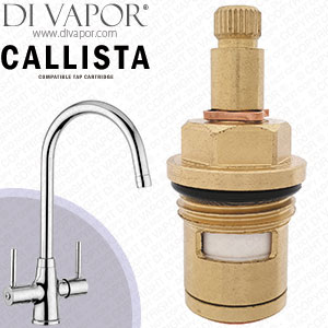 Abode Callista ACT2001 | ACT2002 Kitchen Tap Hot Cartridge 28 Splines Compatible Spare - AD8452 V1