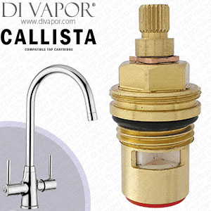 Abode Callista ACT2001 | ACT2002 Kitchen Tap Hot Cartridge 20 Splines Compatible Spare - AD8452 V2