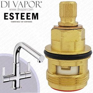 Abode Esteem AT1251 Kitchen Tap Hot Cartridge (6 Sided Nut) Compatible Spare - AD8462 V2