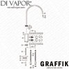 Abode Graffik Tap Cold Cartridge