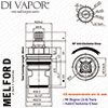 Abode Tap Hot Cartridge Diagram
