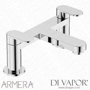 Armera AE.122.5 Aeres Deck Mounted Bath Filler Brushed Black Spare Parts