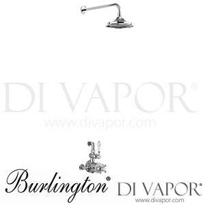 Burlington AF1S-V60 | AF1S+V60 Avon Thermostatic Exposed Shower Valve Single Outlet Spare Parts