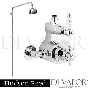 Hudson Reed / Ultra AG302-A3170 Edwardian Twin Exposed Thermostatic Shower Valve and Rigid Riser Kit Spare Parts