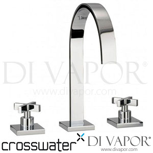 Crosswater AL135DNC Alvero Basin 3 Hole Set No Waste Deck Mount Spare Parts