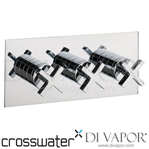 Crosswater AL2001RC Alvero Triple Concealed Thermostatic Shower Valve Spare Parts
