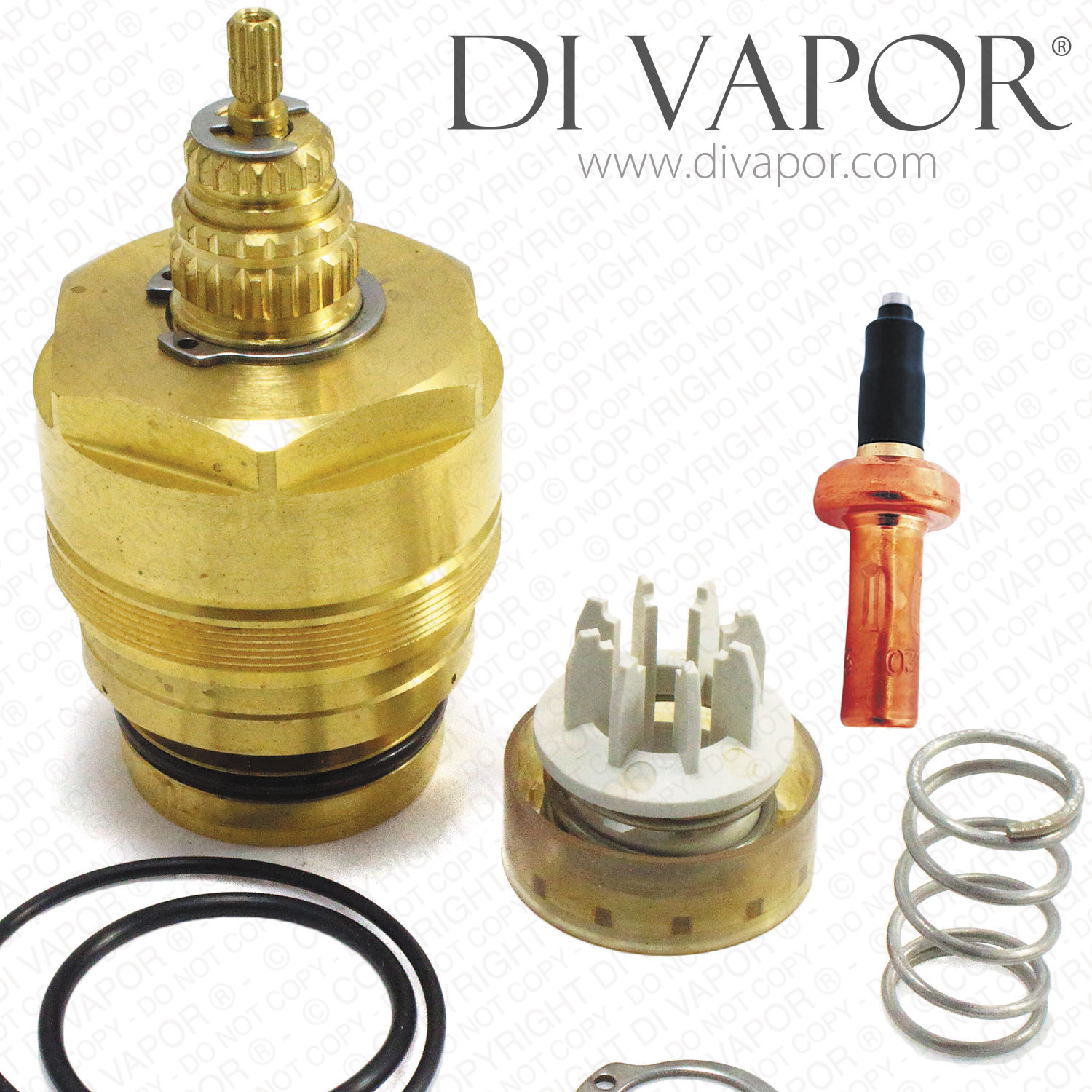 Alterna Thermostatic Cartridge Replacement for Concentric Shower Valves