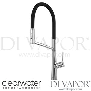 Clearwater ALA30CP Alasia Pro Single Lever Chrome Pull Out Kitchen Mixer Tap Spare Parts