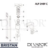 Bristan ALP 2HBF C Tech Diagram
