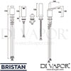 Bristan ALP 4HBSM C Mixer Parts Diagram