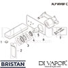 Bristan ALP WMBF C Spare Tech Diagram