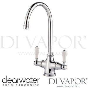 Clearwater ALR2CP Alrisha Twin Lever Chrome Monobloc Kitchen Mixer Tap Spare Parts