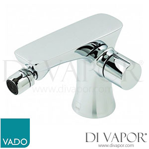 VADO ALT-110-C/P Altitude Mono Bidet Mixer Deck Mounted with Waste Spare Parts