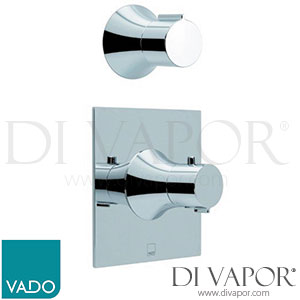 VADO ALT-1291-C/P Altitude Concealed One Outlet Thermostatic Shower Valve Wall Mounted Kit Spare Parts