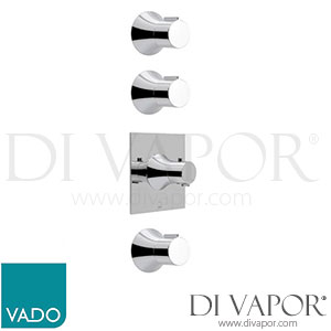 VADO ALT-1294-C/P Altitude Concealed Three or Four Outlet Thermostatic Shower Valve Spare Parts