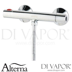 Alterna ALTISOTH Iseo Thermostatic Cool Touch Bar Valve with Adjustable Riser Spare Parts