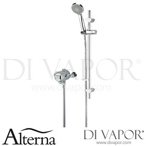 Alterna ALTOMOTC Omodeo Thermostatic Dual Control Concentric Valve & Kit Shower Spare Parts