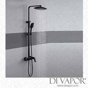 SIGii Black Wall Mounted Bathroom Shower System Spare Parts