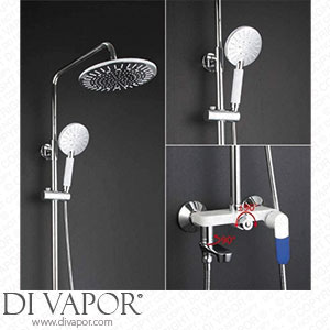 SENNIAN Shower Set Shower Set Bathroom Shower Tap Set Bathtub Tap Shower Mixer Tap Bath Shower Tap Waterfall Shower Head Wall Mixer torneira Tap Spare Parts