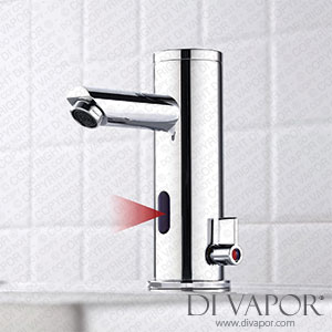 Achelous Infrared Sensor Tap Bathroom for Sink Bathroom Automatic Wash Basin Mixer Tap Battery Operated Chrome Spare Parts