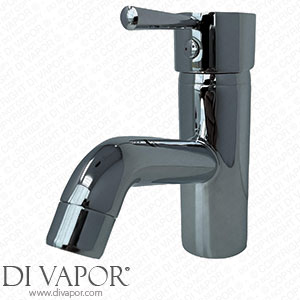 Unica Firenze Single Lever Basin Mixer Tap with Hose Pipe Basin Drain Chrome Finish Spare Parts