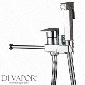 KEppd Tap Water-Tap Bath Shower Systems Bidet Tap Brass Shower Tap Washer Mixer Hot Water Mixer Crane Square Shower Sprayer Head Tap Toilet Tap Spare Parts
