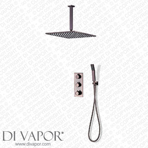 SIGii Brushed Rose Gold Thermostatic Shower System Spare Parts