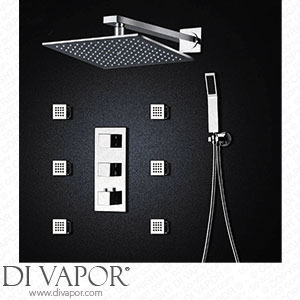 SIGii Bathroom Thermostatic Shower Tap Mixer Valve Wall-Mounted Spare Parts