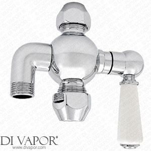 Nuie Victorian Thermostatic Shower Diverter Valve Compatible with Exposed Rigid Riser Shower Kit AM312ITY309