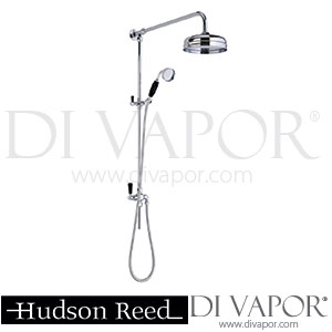 Hudson Reed Topaz Black Gr& Rigid Riser Kit With Diverter - AM412 Spare Parts