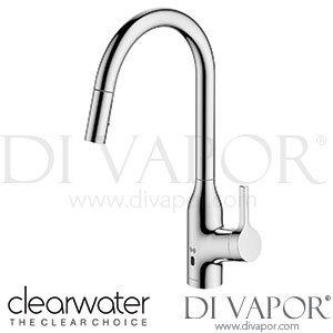 Clearwater AML10CP Amelio Chrome Pull Out Sensor Kitchen Mixer Tap Spare Parts