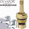 Armitage Shanks Sandringham Basin Pillar Cartridge (Hot Side) - Genuine Spare - AMS1545
