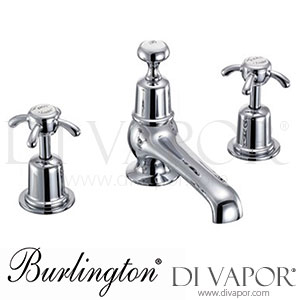 Burlington AN12-QT Anglesey 3 Tap Hole Mixer with Pop-Up Waste Spare Parts