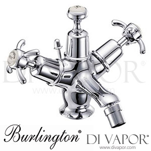 Burlington AN13 MED Anglesey Bidet Mixer Tap with Pop-Up Waste Spare Parts