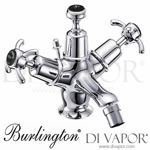 Burlington AN13-QT BLA Anglesey Bidet Mixer Tap with Pop-Up Waste Spare Parts