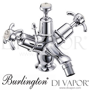 Burlington AN13-QT MED Anglesey Bidet Mixer Tap with Pop-Up Waste Spare Parts