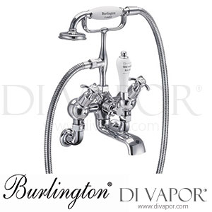Burlington AN21 Anglesey Wall Mounted Angled Bath Shower Mixer Spare Parts