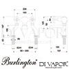 Burlington AN23-QT-BLA-AN23-BLA Diagram