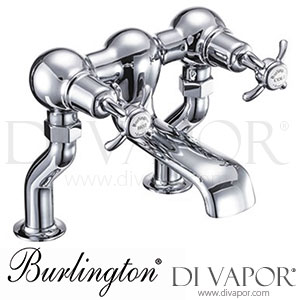 Burlington AN23-QT Anglesey Deck Mounted Bath Filler Tap Spare Parts