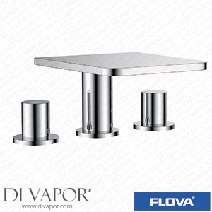 Flova AN3HBF Annecy 3-Hole Deck Mounted Bath Mixer Spare Parts