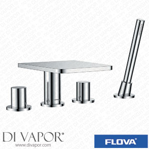 Flova AN4HBSM Annecy 4-Hole Deck Mounted Bath and Shower Mixer Spare Parts