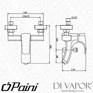 Paini ANCR111LMKM Angel bath tap Spare Parts