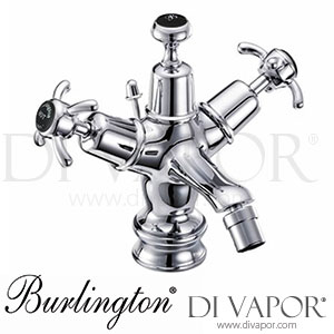 Burlington ANR13-QT BLA Anglesey Regent Bidet Mixer Tap with Pop-Up Waste Spare Parts