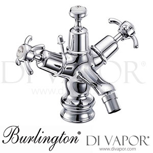 Burlington ANR13 Anglesey Regent Bidet Mixer Tap with Pop-Up Waste Spare Parts