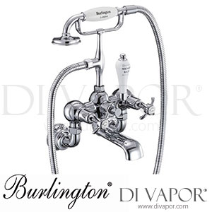 Burlington ANR17 Anglesey Regent Wall Mounted Bath Shower Mixer Tap Spare Parts