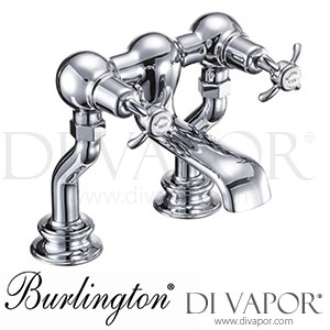 Burlington ANR23 Anglesey Regent Deck Mounted Bath Filler Tap Spare Parts