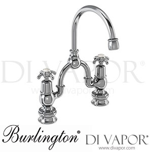 Burlington ANR27-QT Anglesey 2 Tap Hole Regent Arch Mixer with Curved Spout (200mm Centres) Spare Parts