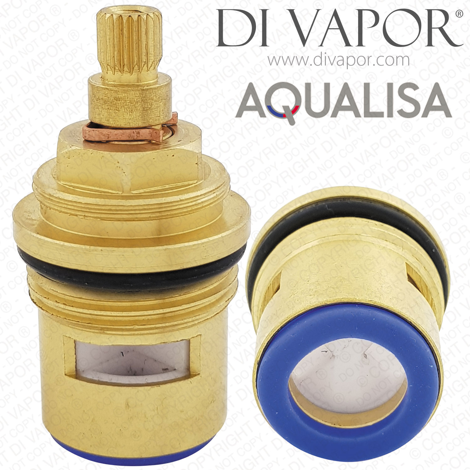 Aqualisa 173804 Aquamixa 3/4 Inch Ceramic Disc Tap Cartridge Cold Side Compatible Cartridge
