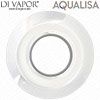 Aqualisa Hydramax Built in Valve Round Concealing Faceplate - Chrome
