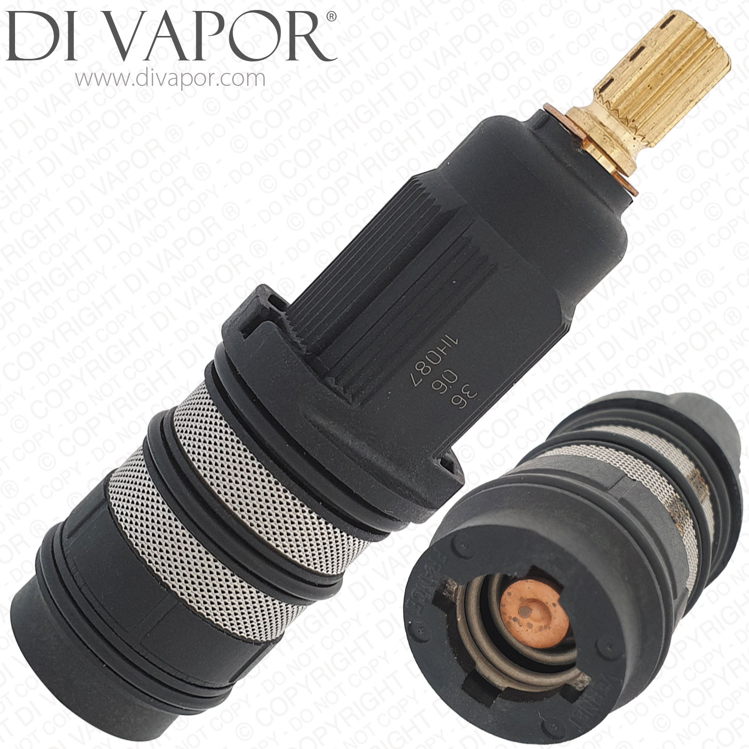 Thermostatic Cartridge for Black Aqualisa Deco Shower Bar Valve 518583